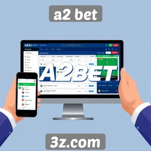 Interface intuitiva da A2 Bet é destacada por usuários